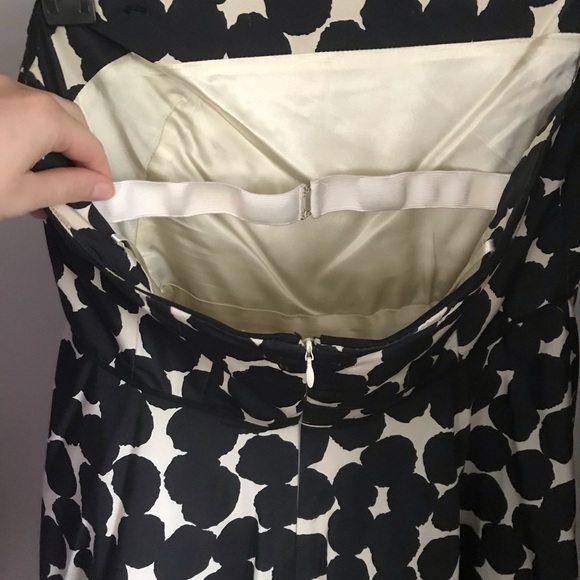 Strapless J crew polka dot dress - Picture 4 of 4